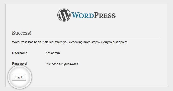 Wordpress Kurulumu