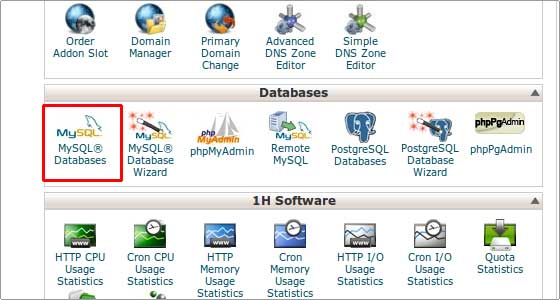 wordpress mysql kurulumu-
