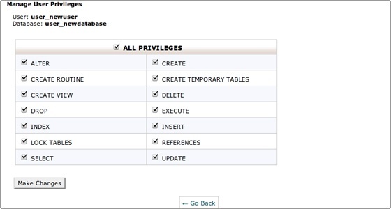 wordpress mysql kurulumu-
